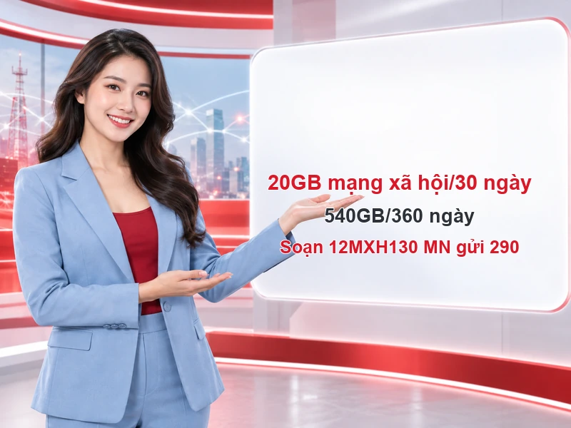 Cú pháp đăng ký 12MXH130 MN gửi 290