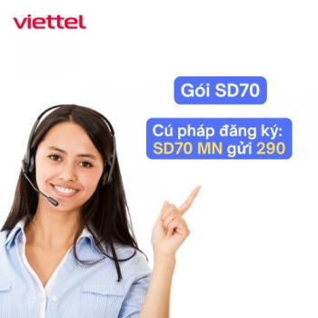 So sánh gói 4G SD70 Viettel với các gói data phổ thông