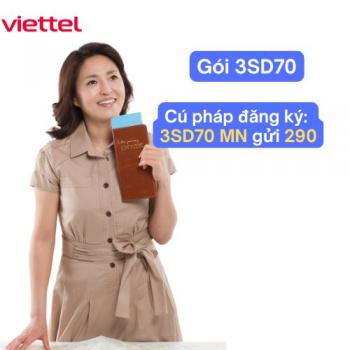 3SD70 Viettel bao nhiêu GB? Gói data tiết kiệm cho nhu cầu dài hạn