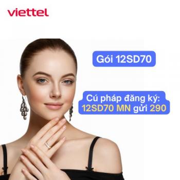 12SD70 Viettel phù hợp ai? Gói data dài hạn cho nhu cầu cơ bản