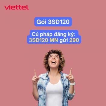 3SD120 Viettel dùng thế nào để không lo hết data giữa chừng?