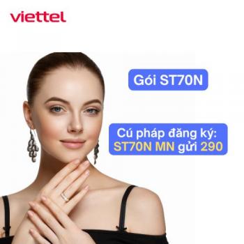 Gói ST70N Viettel 70K: Giải pháp data tiết kiệm cho thuê bao trả trước