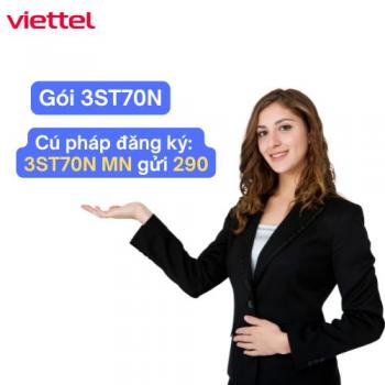 3ST70N Viettel áp dụng cho thuê bao trả trước theo chu kỳ nào?