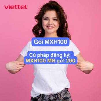 Gói MXH100 Viettel 4G: Data mạng xã hội & cách đăng ký 