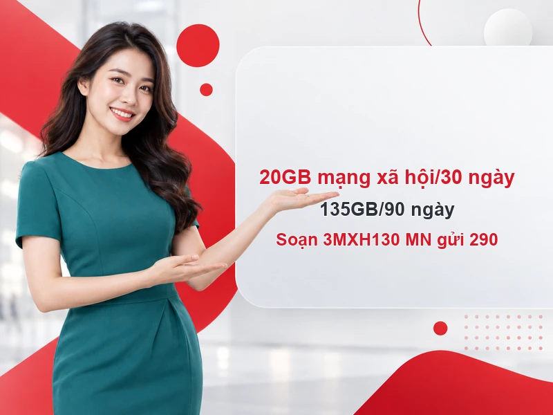 Cú pháp đăng ký 3MXH130 MN gửi 290