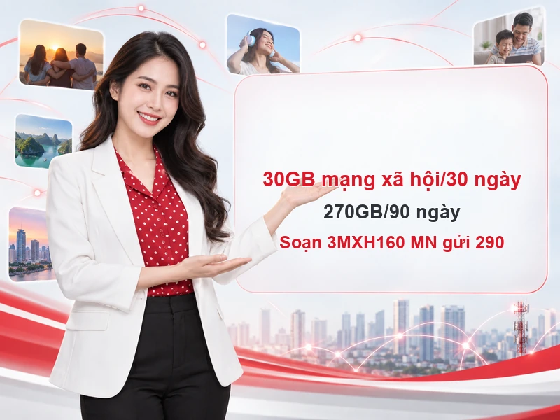Cú pháp đăng ký 3MXH160 MN gửi 290