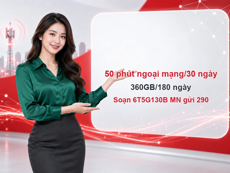 Cú pháp đăng ký 6T5G130B MN gửi 290