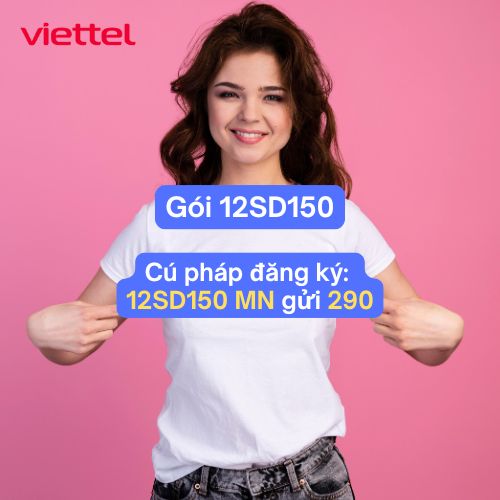 Gói cước 12SD150 Viettel 01