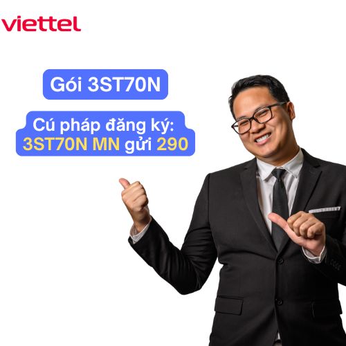 Gói cước 3ST70N Viettel